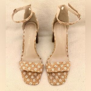 Kelly & Katie Cork Floral Women's Heels